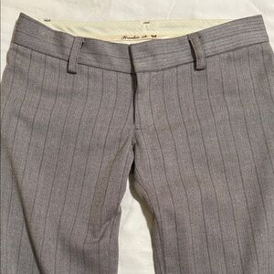 Frankie B. Charcoal Pinstripe Trousers
